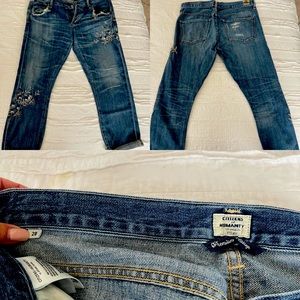 Citizens Of Humanity Embroidered Jeans